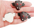 PEPPERLONELY 10PC Halloween Vampire Bat Resin Flatback Cabochon DIY Flatback Scrapbooking Embellishment Decoration Craft Making, 24x35mm...