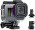 SOONSUN Waterproof Case for GoPro Hero 12 11 10 9 Black Camera, 60M Underwater Protective Dive Housing Case with Cold Shoe Mount Adapter for Go Pr...