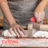 ALLTOP Pastry Blender & Bench Scraper Set - Premium Kitchen Baking Essential Tools for Cake and Bread Making - Stainless Steel Dough Scraper&Butte...