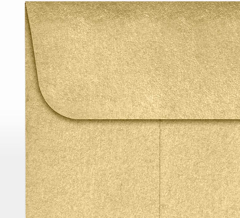 LUXPaper #1 Coin Envelopes | 2 1/4" x 3 1/2" | Blonde Metallic | 80lb. Text | 50 Qty...