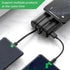 Portable Charger with Built in Cables, 20000mAh Power Bank 4 Output 3 Input, USB C Travel Charger for Multiple Devices, Battery Pack Compatible wi...