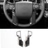 Voodonala for 4runner Steering Wheel Cover Decoration Trim fit Toyota 4runner SUV 2010-2019(Carbon Fiber Grain)...