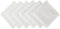 DII 100% Spun Polyester Table Top Collection, Napkins, 18x18, White, 6 Piece...