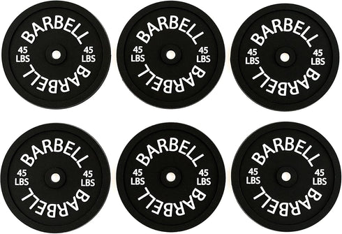 Barbell Bumper Plate Drink Coasters Set of 6, Round Black Silicone Coasters for Coffee Table, Absorbent Coaster for Drinks, Fitness Gym Gifts for ...