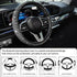 Bling Steering Wheel Cover, Rhinestones Steering Wheel Cover Crystal Diamond for Women, Sparkling Car Wheel Protector Universal Fit 14-15 inches -...
