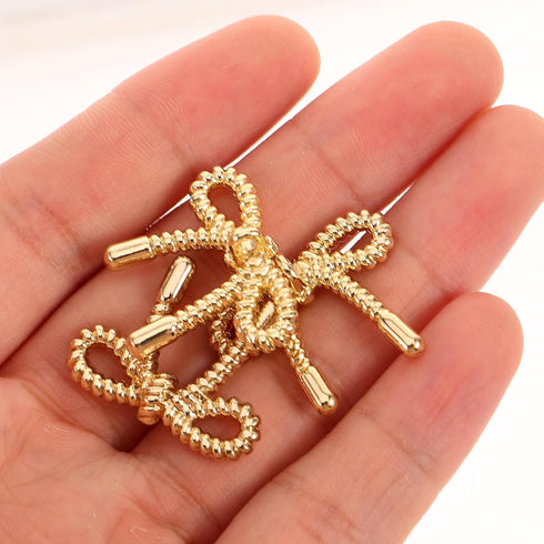 Operitacx 10pcs Bow Button: Pant Waist Tightener - Shirt Clips for Women Clothing - Coat Buttons - Button Pins for Jeans - Sewing Fastener - Brooc...