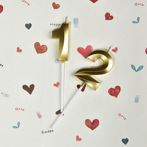 21st Birthday Candles,Gold Number 21 &12 Cake Topper for Birthday Decorations Party Decoration...