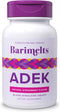 Barimelts ADEK - 60 Fast-Dissolving Tablets (2-Month Supply) - Sugar-Free Bariatric Vitamins for Women Including Vitamin A, Vitamin D, Vitamin E &...