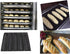 Silicone Bread Mold 5 Loaf Baking Mould Flexible Reusable Forms Shapes Non Stick Perforated...