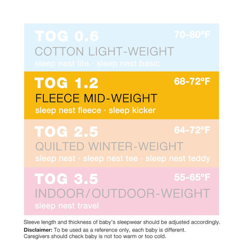 baby deedee Sleep Nest Fleece Baby Sleeping Bag, Gray Aqua, 0-6 Month...