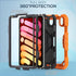 SEYMAC Case for iPad Mini 6 8.3 Inch, Full-Body Shockproof Protective Case with Screen Protector, 360° Rotating Stand, Hand/Shoulder Strap and Pen...