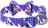 BiPawTi American Flag Dog Collar with Bowtie, 4th of July Dog Collar Holiday Pet Gift, Blue Pride Patriotic Dog Collar, USA Dog Collar for Indepen...