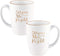 Canopy Street 50th Anniversary Mug Set / 50th Anniversary Mr. And Mrs. Always Right Coffee Mugs / 15 Ounce Anniversary Mugs/Fiftieth Anniversary P...