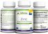 Athena - Zinc Supplement Tablets 50mg - Oxide/Citrate - 100 Coated Tablets...