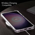 KIOMY Clear Glitter Case for Samsung Galaxy S23 5G, Shockproof Bumper Protective Cover Flexible TPU Raised Bezel Hybrid Design Slim Fit with Airba...