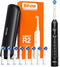 Bitvae R2 Rotating Electric Toothbrush for Adults with 8 Brush Heads, Travel Case, 5 Modes Rechargeable Power Toothbrush with Pressure Sensor, 3 H...