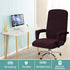 Turquoize Office Chair Cover - Stretch Computer Chair Cover with Arms, Universal Removable Rotating Slipcover for Dogs, Cats & Pets, Brown...
