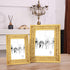 Rattan 4x6 picture Frame, Wicker Boho Rustic Photo Frame, Vintage Cany Stand Table Top Desk (4x6 inch)...