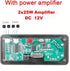DC 6V?12V Bluetooth Decoder Board,KIMISS Bluetooth 5.0 MP3 Decoder Module ABS Digital Display Decoding Wireless Audio Receiver Module with Remote ...
