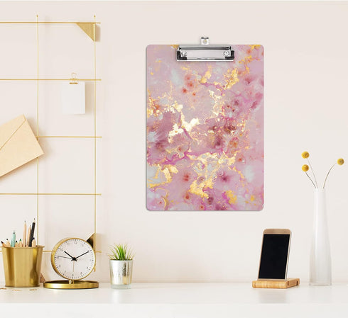 Hongri Cardboard Clipboard, Fashion Design Letter Size Wooden Clipboards, Cute Custom Pattern, A4 Standard Size 9" x 12.5", Office Supply, School ...