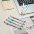 Gel Pens Medium Point 0.7mm Black Ink Gel Pen Retractable Cute Pens for Smooth Writing School Office Supplies, Pack of 18...