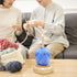 Wooden Yarn Holder Dispenser for Crocheting, Yarn Ball Holder for Knitting, Yarn Spindle Dispenser with Crochet Accessories (Single Ball)...