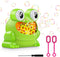 Automatic Bubble Machine with 5pcs Bubble Concentrate, Bubble Blower Toys for Kids,Frog Bubble Blower Machine Make Over 500 Bubbles per Minute for...