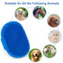 2 Pack Dog Grooming Brush, Premium Pet Bath Brush with Adjustable Ring Handle for Bathing - Massaging -Hair Removal - on Wet or Dry Hair, for Long...
