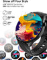 Kumi Smart Watch for Men, 1.43'' AMOLED Smartwatch, 24h Heart Rate Monitor, Sleep Monitor, 100+ Sport Modes, IP68 Waterproof Activity Tracker and ...