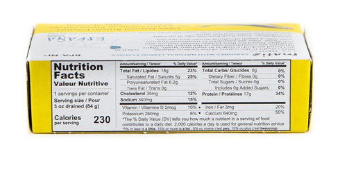 Matiz Sardines with Lemon Packed in Olive Oil (4.2oz/120g tin)...