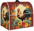Sunflower Rooster Stand Mixer Covers Compatible with 4.5-5 Quart Kitchen Aid Mixer, Washable Kitchen Appliance Cover Universal Fit Coffee Maker Bl...