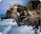 Mouse Pad Non-Slip Rubber Base Computer Mousepad, Italy Seaside Town Customized Square Mouse Pads for Laptop Office Home & Gaming, Superb Tracking...