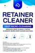Retainer & Denture Cleaner Tablets - 4 Months Supply (120 pcs) Dental Retainers for Aligner - Mouth & Night Guards - False Teeth Whitening - Remov...