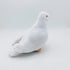 Simulation White Pigeon Stuffed Animal Toy - 8 inch Rock Pigeon Toys, Cute Pigeon as Gift (White)...