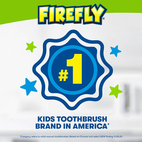 Firefly Clean N' Protect Teenage Mutant Ninja Turtles Power Toothbrush with 3D Character Cover, Soft Bristles, Battery Included, Ages 3+, 1+1...