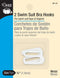 Dritz 99-34 Metal Swim Suit Bra Hooks, White, 3/4-Inch 2-Count...