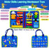 Toddler Busy Board Toys for Ages 2-4, Montessori Toys for 1 2 3 Year Old Boy and Girl, One Year Old Boy Birthday Gift, Educational Learning Busy B...