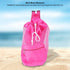 Tote Sand Away Drawstring for Kids Beach Toy Bag Swim and Pool Toys Balls Storage Bags for Picnic,Mesh Beach Backpack, Swimming, Outdoor Activitie...