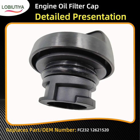 12621520 Engine Oil Fill Cap Compatible with GM Pontiac Saturn Chevrolet Buick GMC 2.0L / 2.4L OE# FC232 12621520 Engine Oil Filler Cap...
