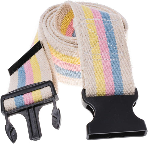 COW&COW Gait Belt 72inch - Transfer and Walking Assistance with Quick Release Buckle for Caregiver Nurse Therapist 2 inches(Pastel Stripe)...