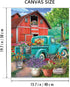 BOMUVI Paint by Number for Adults Beginner Paint by Numbers for Adults Farm Paint by Number Kits Acrylic Painting Paint by Number Kits on Canvas P...