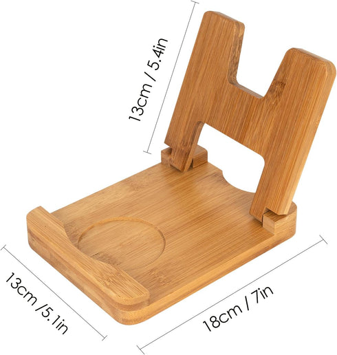 SHIDOW Wood Utensil Rest with Drip Pad, Spoon Holder, and Stove Top Spoon Rest for Kitchen Counter, Turner, Brush, Spatula& More...