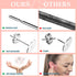 VERACT Earring Posts and Backs, 2000Pcs Hypoallergenic Earring Studs for Jewelry Making Kit and Butterfly Earring Backs and Rubber Earring Backs w...