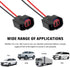 8 PCS Fuel Injector Connector Pigtail,Fuel Injectors Set of 8 Replace OEM# 5013995AA,5161919AA,Car Accessories Fuel Injector Wiring Harness Compat...