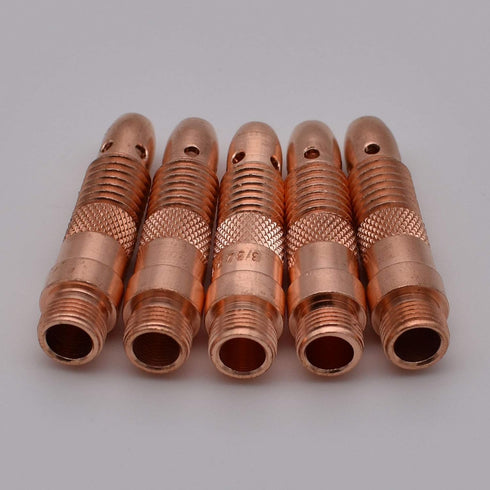 10Pcs Assorted Collet Body 10N30 10N31 10N32 10N28 406488 (0.040"-1/16"-3/32"-1/8"-5/32") & Collet 10N22 10N23 10N24 10N25 54N20 for TIG Welding T...