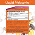 NOW Supplements, Liquid Melatonin, 3 mg Per Serving, Fast Absorbtion and Great Taste, 2-Ounces...