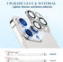 Goton for iPhone 15 Pro Max & 15 Pro Camera Lens Protector Bling Glitter, Diamond Metal Lens Cover Tempered Glass Screen Protector for 15 Promax /...