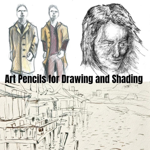 Hilitand 24pcs Drawing Pencils Set, Graphite Drawing Pencils Paint Sketch Pencils Set 9H 8H 7H 6H 5H 4H 3H 2H H F B 2B 3B 4B 5B 6B 7B 8B 9B 10B 11...