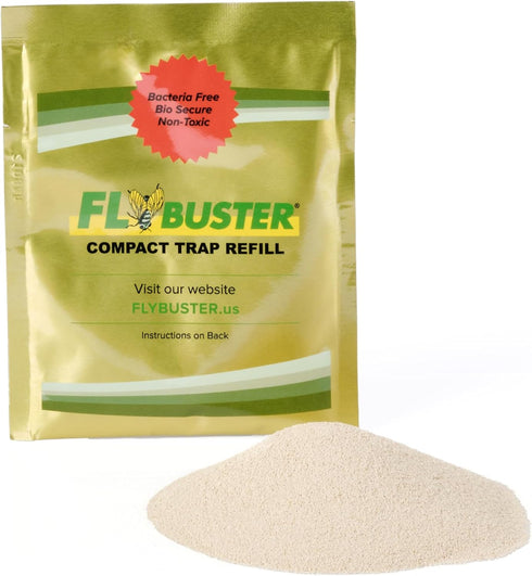 Fly Trap - Outdoor Living, Non-Toxic Fly Trap, Pest Control Trap, 1-Liter Compact Size...
