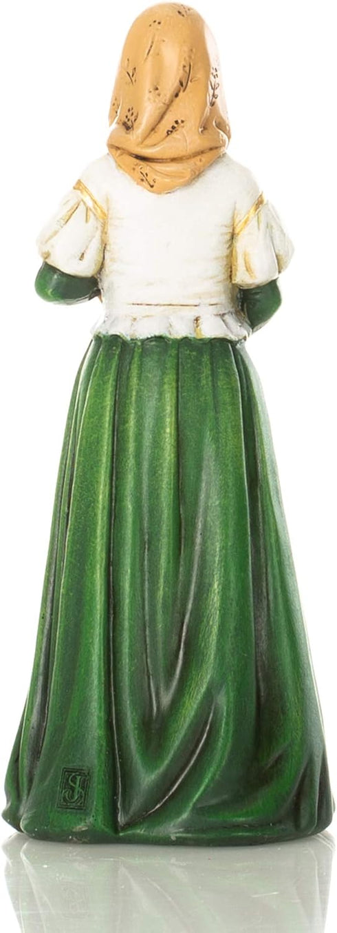 Joseph's Studio by Roman, Renaissance Collection, 6" H ST DYMPHNA Figure, Home Décor, Devout Gift, Prayerful Inspiration (2x2x6)...